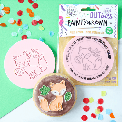 Outboss Paint your Own - Fox - SWEET STAMP