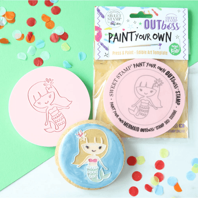 Outboss Paint your Own - Mermaid - SWEET STAMP
