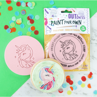 Outboss Paint your Own - Unicorn - SWEET STAMP