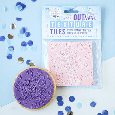 Sweet Stamp - OUTboss Texture Tiles - Floral - Patissland