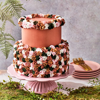 Pâte à Sucre Shimmering Garden 5x100g (Avec Paillettes) - FUN CAKES