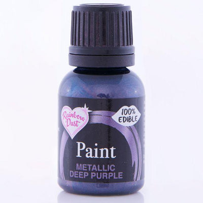 Peinture Comestible Metallic Purple - RAINBOW DUST