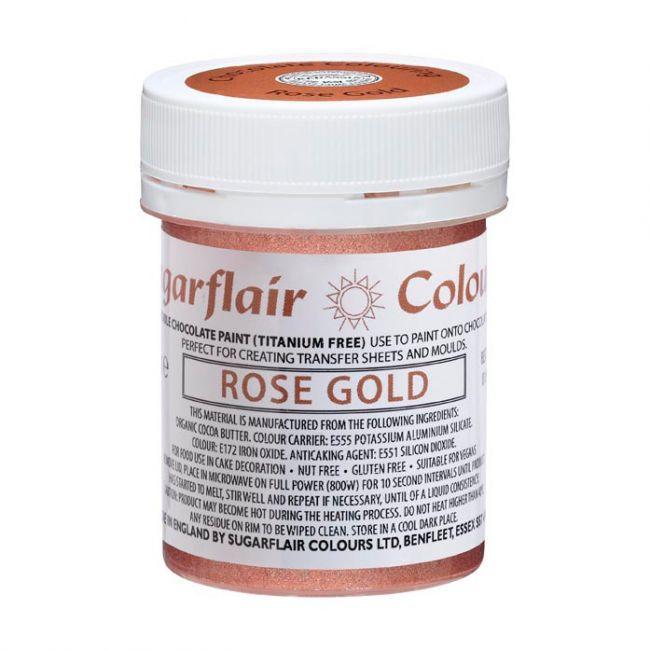 Peinture pour Chocolats - ROSE GOLD - Patissland