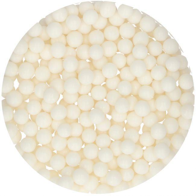 Perles en sucre Large - Blanc - FUN CAKES