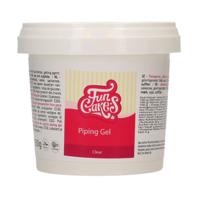 Piping Gel Transparent 350g