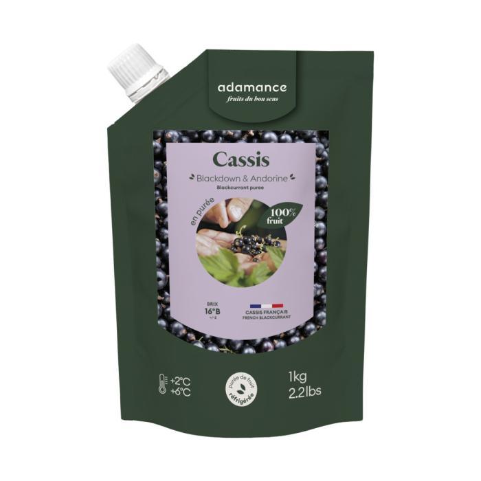 Purée de Fruit 1 kg - Cassis - VENDU EN CLICK AND COLLECT UNIQUEMENT