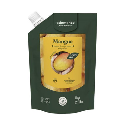 Purée de Fruit 1 kg - Mangue - VENDU EN CLICK AND COLLECT UNIQUEMENT