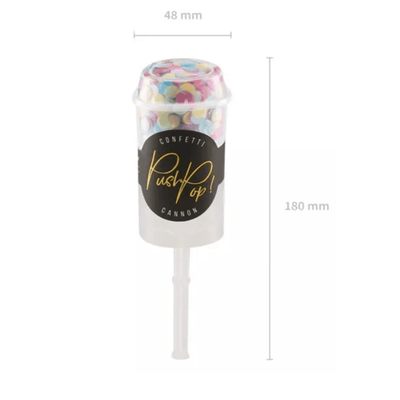 Push Pop Confettis Mix - Patissland