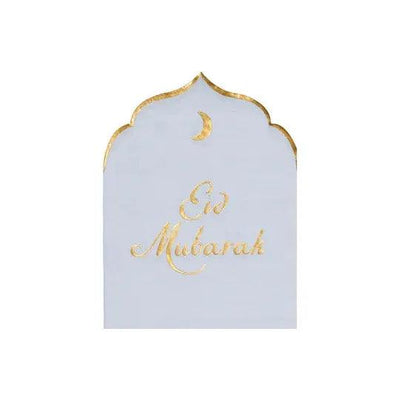 12 Serviettes Eid Mubarak