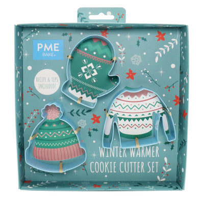 Set/ 3 Emporte-pièce Winter Warmer - PME