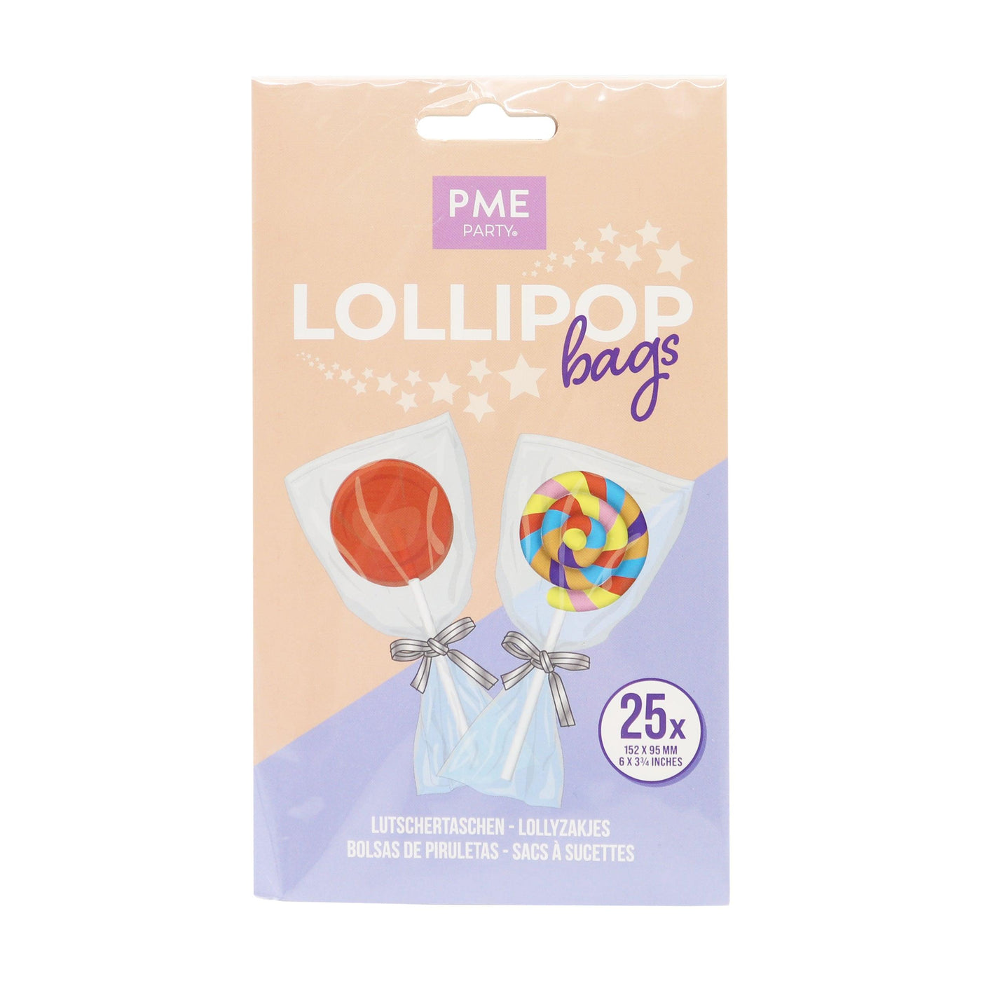 Set/25 Cake Bags (choisir le modèle) - PME