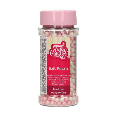 Perles moelleuses - Rose & Blanc 60g - Patissland