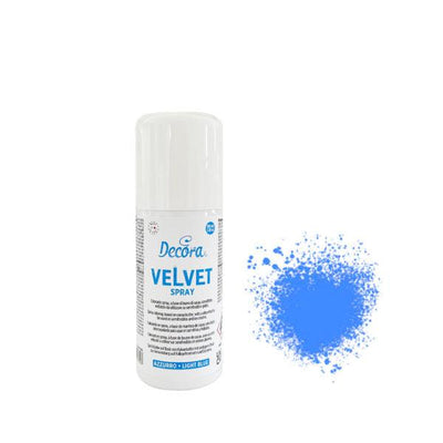 Spray Velours Decora - Bleu Clair 100 ml - DECORA