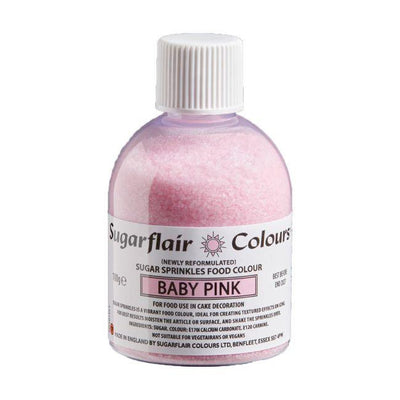 Sprinkles - Baby Pink 100g - SUGARFLAIR