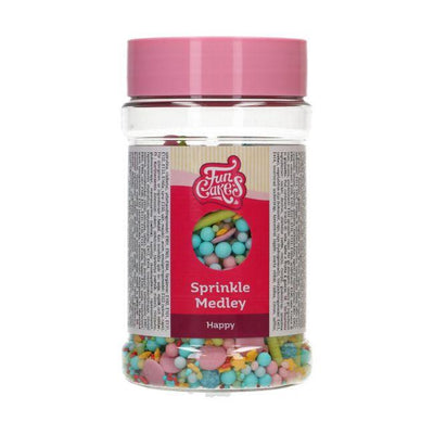 Sprinkles Happy - 180g - FUN CAKES