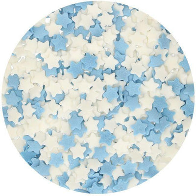 Sprinkles Petites étoiles - Bleu/Blanc 55g - Patissland