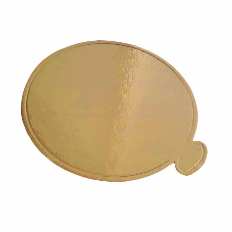 Supports Ronds Or - 50pcs – 9 x 8 cm