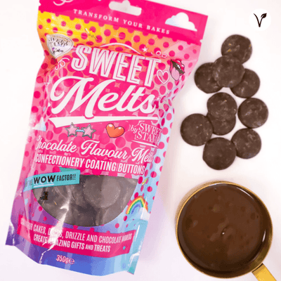 Sweet Melts - Vegan Dark Choco 350g - SWEET STAMP