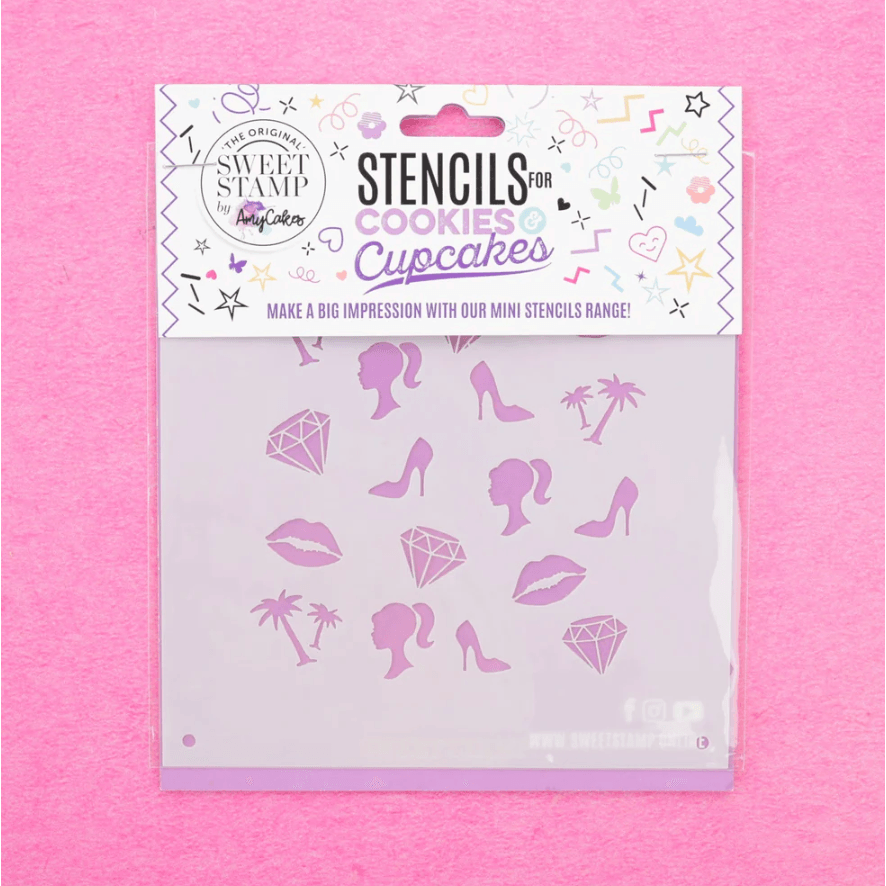 Sweet Stamp - Mini Pochoir Formes Variées - SWEET STAMP