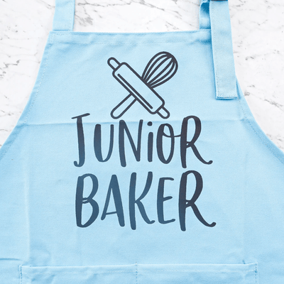 Tablier Junior Baker - Rose ou Bleu - SWEET STAMP