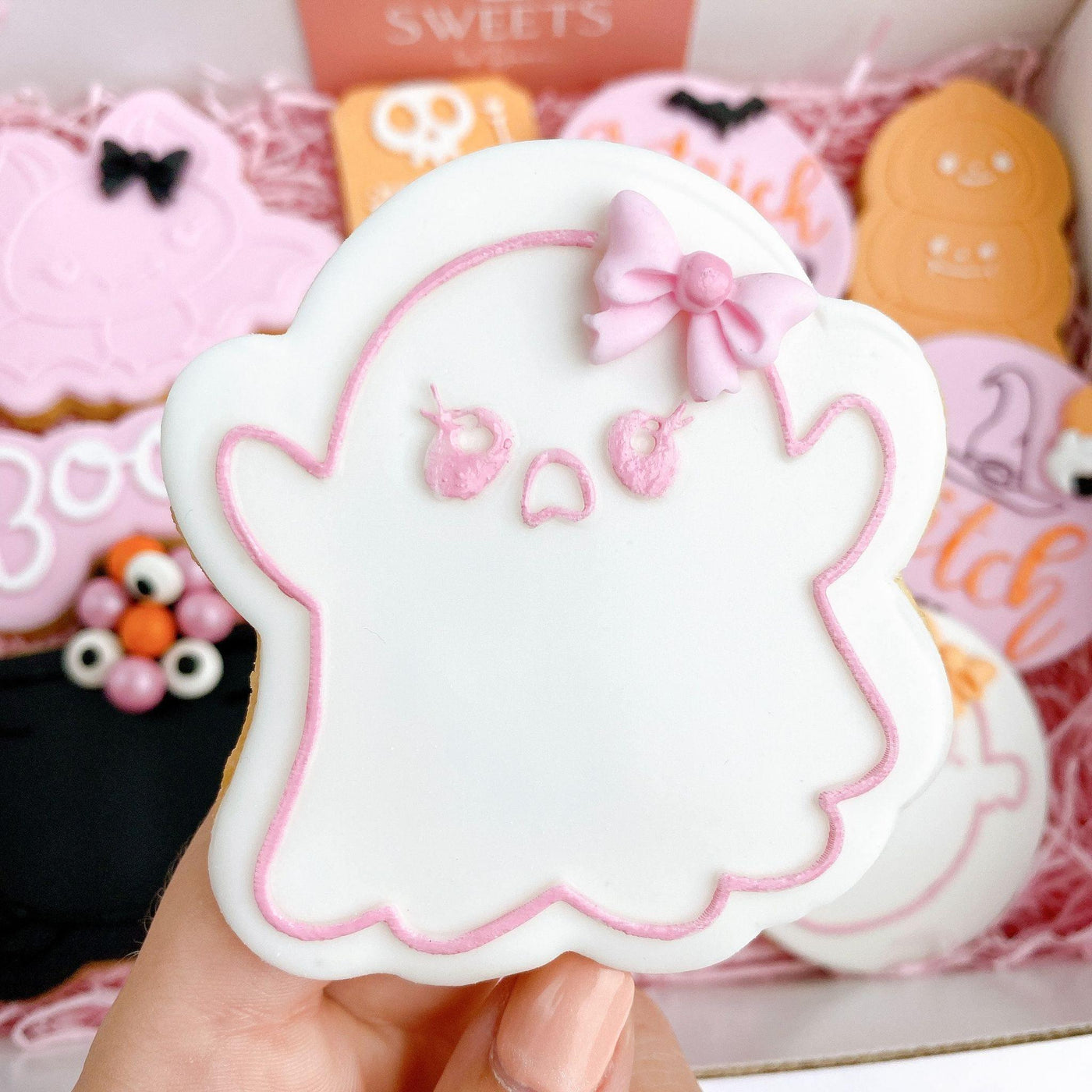Tampon 3D - Cute Fantôme + cookie cutter - Patissland