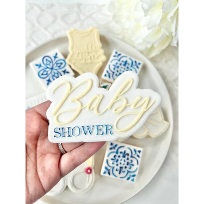 Tampon 3D + Cutter - Baby Shower - OH MY COOKIE
