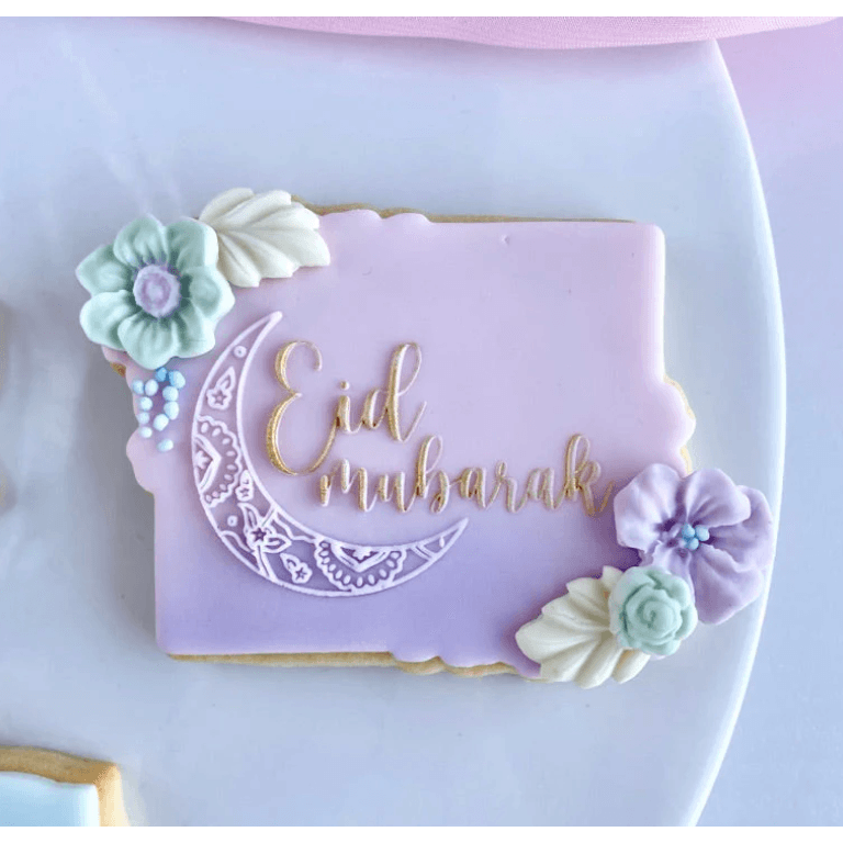 Tampon 3D - Eid Mubarak Lune - OH MY COOKIE