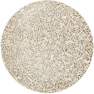 Vermicelles de Sucre - Metallic Silver 800g - FUN CAKES